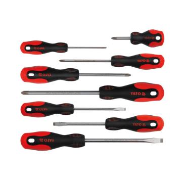 易尔拓/YATO 双色柄螺丝批组套，YT-2784 售卖规格：1套
