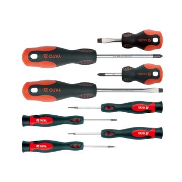 易尔拓/YATO 双色柄螺丝批组套，YT-2782 售卖规格：1套