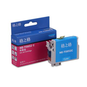 格之格 墨盒，NE-T0852C 适用EPSON Stylus Photo 1390/R330 /T60 售卖规格：1个