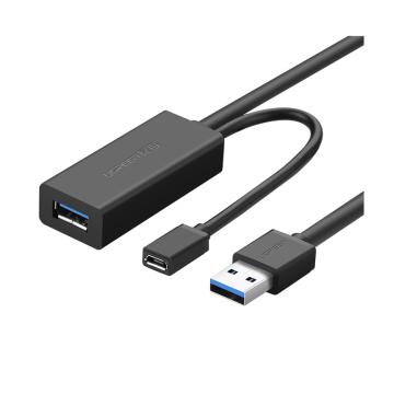 点胶机备件_USB公转母 黑色 5米-USB延长线-UGREEN/维保不涉及