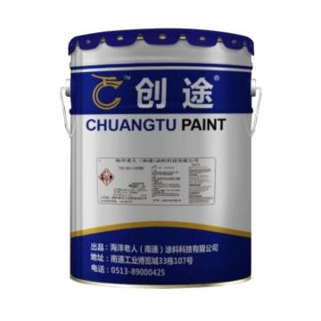 创途/CHUANGTU 硝基外用清漆，Q04-2 白色，17kg/桶 售卖规格：17公斤/桶