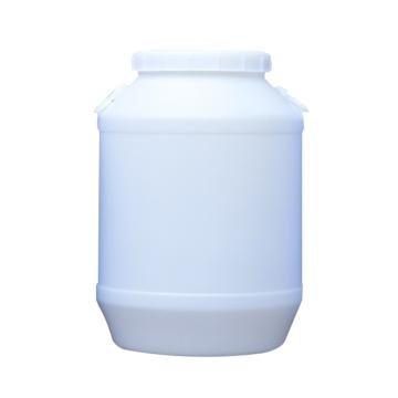 哈德威 白色塑料圆桶,50L，尺寸:410×610mm 售卖规格：1个