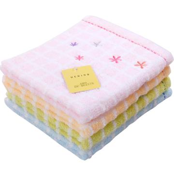 内野/Uchino 小毛巾，9704G048-N 纯棉四方 34×38cm 随机色 售卖规格：1条