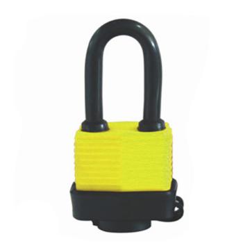 罕码 防风雨挂锁，HMLK2401 黄色 售卖规格：1把
