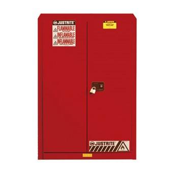 杰斯瑞特/JUSTRITE 红色可燃液体存储柜，8945011 FM认证 45加仑/170升 双门/手动 售卖规格：1个