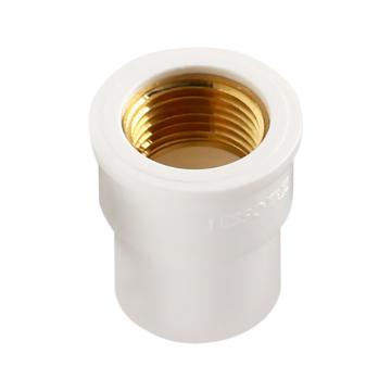 联塑 铜内丝直接头，(PVC-U给水配件)白色 dn63XRC2＂ 售卖规格：1只