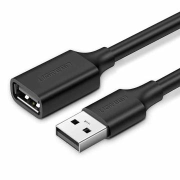 绿联数据线，USB2.0延长线 US103（10313）0.5m 黑色
