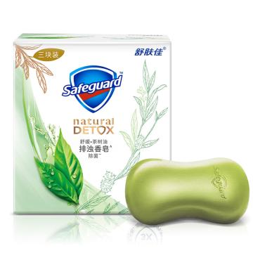 舒膚佳 香皂，舒緩茶樹油108gX3 單位：組