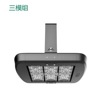 雅金照明 LED投光灯，YJ-FSA800S-150W 三模组投光灯，正白，90°配光，含U型支架 售卖规格：1个