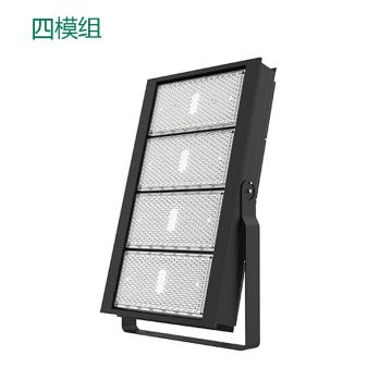 雅金照明 LED投光灯，YJ-FSA700S-1200W 四模组投光灯，正白，60°配光，含U型支架 售卖规格：1个