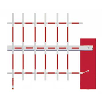 锦安行 三栏八角杆红白，JCH-DZG-3-RW 3米 售卖规格：1个