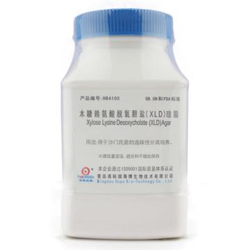 海博生物 XLD培养基，HB4105 250g，用于沙门氏菌的选择性分离培养 售卖规格：250克/瓶