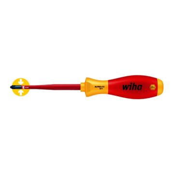 威汉/Wiha SoftFinish®电工绝缘细杆接线，35502 SL/PH1x80mm 售卖规格：1把