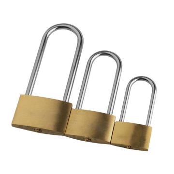 罕码 薄型纯铜长梁挂锁（同花），HMKL348TFL 锁体宽40mm 5把/包 售卖规格：5把/包