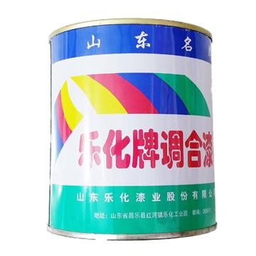 乐化 高级醇酸调和漆，中蓝L1-25，2.5kg/桶
