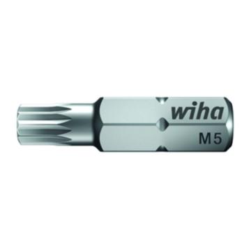 威汉/Wiha 25mm标准多齿批头，26355 M6x25mm 售卖规格：1个
