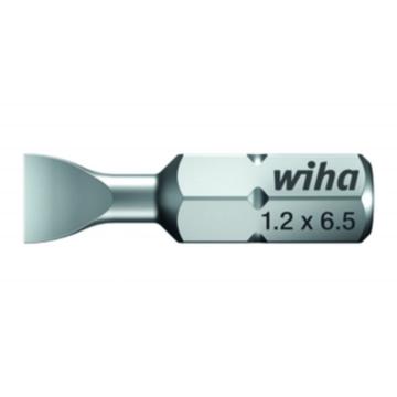威汉/Wiha 25mm标准一字批头，01624 0.8x5.5x25mm 售卖规格：1个