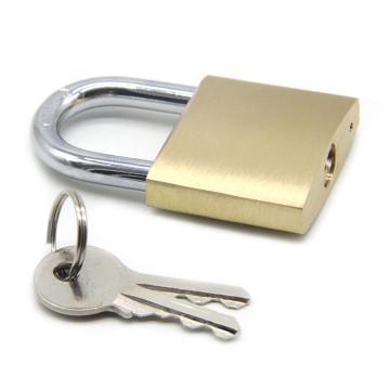 罕码 中厚型纯铜短梁挂锁（不同花），HMKL353N 锁体宽40mm 售卖规格：1把