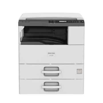 理光/RICOH 黑白数码复合机，M 2700含盖板+双纸盒 A3（双面打印 复印 扫描 网络） 售卖规格：1台