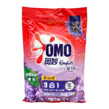 奥妙/OMO 洗衣粉，全自动含金纺馨香精华无磷3KG 售卖规格：1袋