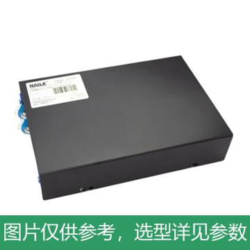 海乐 4口光纤终端盒，4芯LC满配 光纤盒 光缆尾纤熔接盒 光纤配线架，P1-4-LC