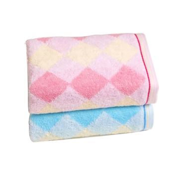 洁丽雅/GRACE 纯棉强吸水特柔面巾，8701-1 72×34cm 100g 售卖规格：1条