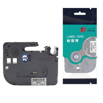 硕方/SUPVAN 标签色带，L-221 白底黑字9mm 售卖规格：1卷