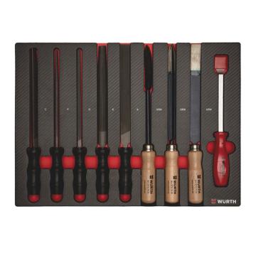 伍尔特/WURTH 钳工锉刀和刮刀组套，0965905802 售卖规格：1套