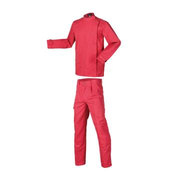 锦禾 电焊防护服套装，DJ1701+DK1701-S 阻燃织物面料，砖红色 售卖规格：1套