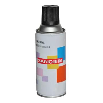 三和/SANVO 自喷漆，4亚光黑，350ml/瓶 售卖规格：350毫升/瓶