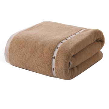 金号 纯棉加厚家用浴巾，4320A 180*80cm 深棕/浅棕随机 单位：条