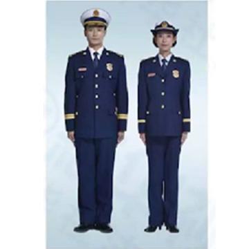 际华 消防干部（指挥员）冬季常服全套，含肩章、胸章、袖章、帽徽等