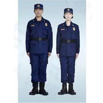 际华 消防干部（指挥员）夏季作训服全套，含肩章、胸章、袖章、帽徽等