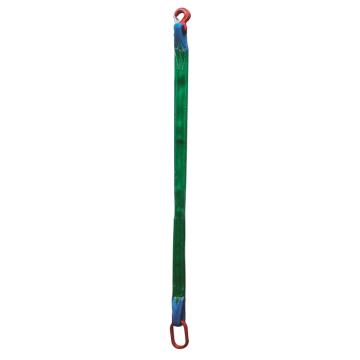 多来劲/doleco 单腿扁平吊装带组合索具，0515 5001 01 3T×1m（总长） 80级眼形带舌吊钩 售卖规格：1套