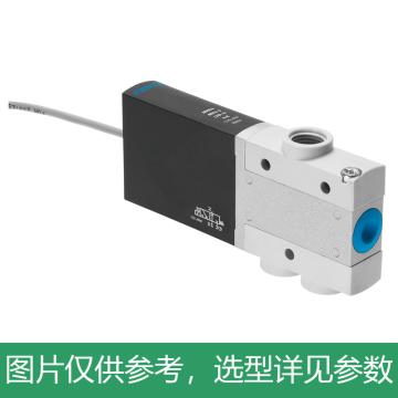 费斯托/FESTO 单电控电磁阀，MHE4-M1H-3/2G-1/4-K，525188 售卖规格：1个