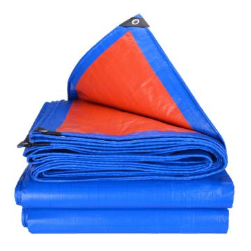 馨厅 蓝色橘红防雨布，蓝橘防雨布，LJ8*10，克重:120g±/㎡ 售卖规格：1张