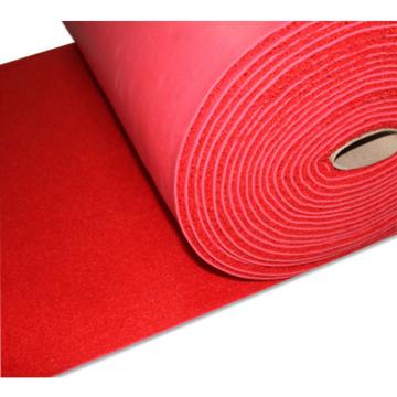 安赛瑞 PVC丝圈防滑走道垫，12654 12654，红色，1.8*6m 售卖规格：1卷
