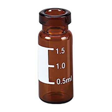 亚速旺/Asone 2ml钳口自动进样瓶（11㎜瓶盖 ） 棕色 AVC11002AP，CC-5118-04 售卖规格：100支/盒