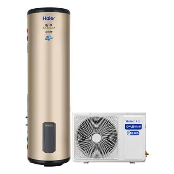 海尔 智净系列200L自清洁空气能热水器，KF70/200-DE5，220V，额定制热量3100W。不含安装及辅材