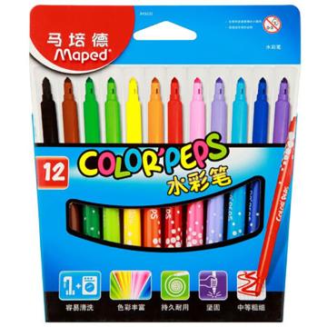 马培德 盒装水彩笔，845020CH 12色 售卖规格：1盒
