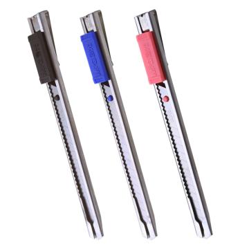 晨光 金属美工刀，ASS91314 小号 刀片宽度9mm （红、蓝、黑颜色随机） 售卖规格：1把
