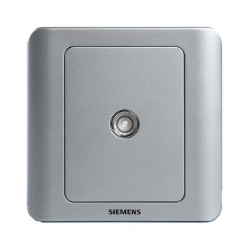 西门子/SIEMENS 一位电视插座(5-850MHz)，5TG01111CC122 售卖规格：1个