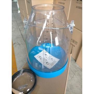 金沃 透明奶桶，NT32L带盖子 售卖规格：1个
