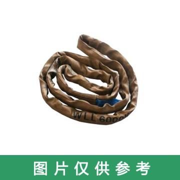 多来劲/doleco 圆形环形吊装带，0514 6012 015 6T×1.5m，褐色 售卖规格：1根