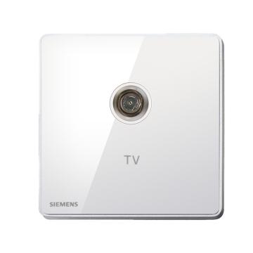西门子/SIEMENS 宽频电视插座，5UH81323NC02 5-1000MHZ 售卖规格：1个