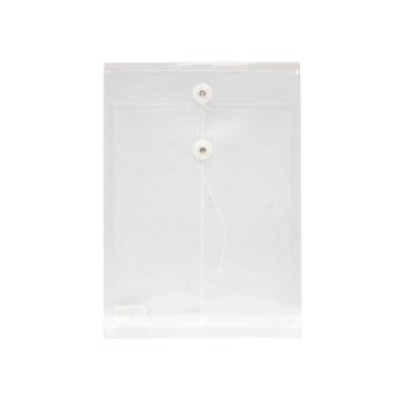 史泰博 缠绳档案袋，NP1028 透明色 A4（12只/包） 售卖规格：1只