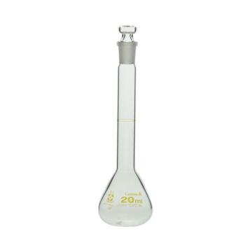 柴田科学/SIBATA 容量瓶，1-8654-23 20ml，A级，白色 售卖规格：1个
