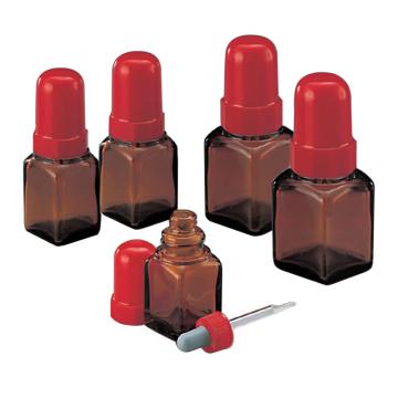 亚速旺/Asone 进口吸管瓶（方形），褐色，30ml，5-135-03 售卖规格：1个