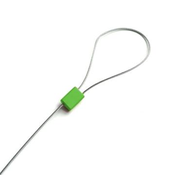 安赛瑞 抽紧式方头钢丝铅封（100根装）绿色，23477 绿色，Φ1.8×400mm 售卖规格：100根/包