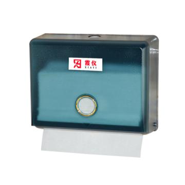 霞儀 擦手紙盒 藍色 XY-006 單位：個